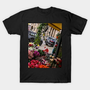 Floral Plants Street Flower Shop T-Shirt